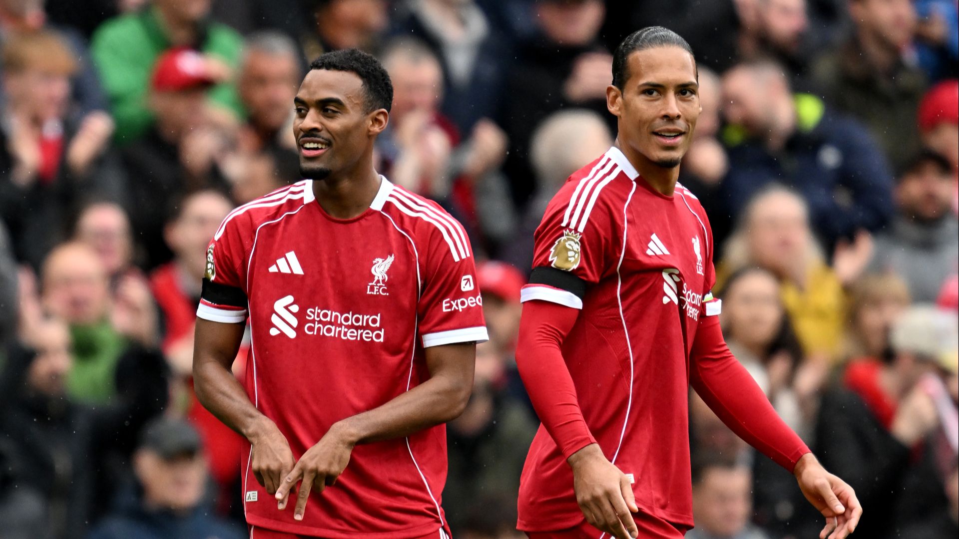 Van Dijk hails Gravenberch