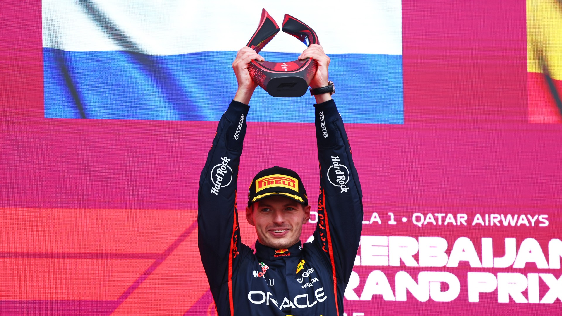 Verstappen wins Azerbaijan GP