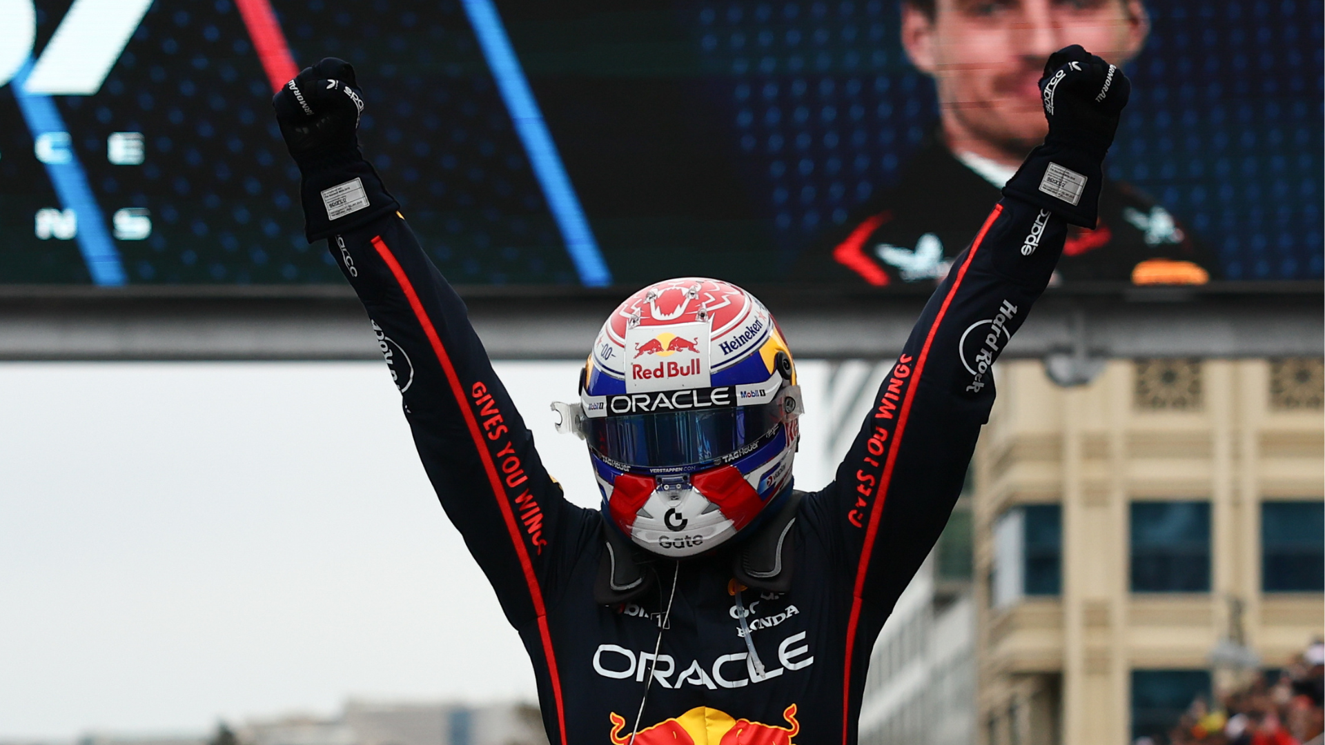 Verstappen: Baku win 'incredible'