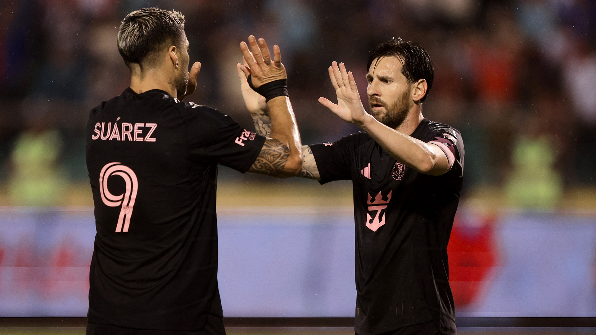 Lionel Messi y Luis Suárez