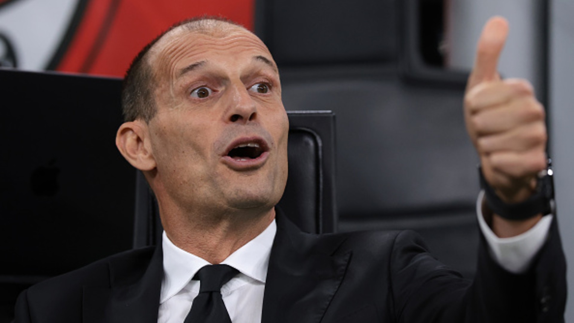 Allegri praises Milan's 'spirit'