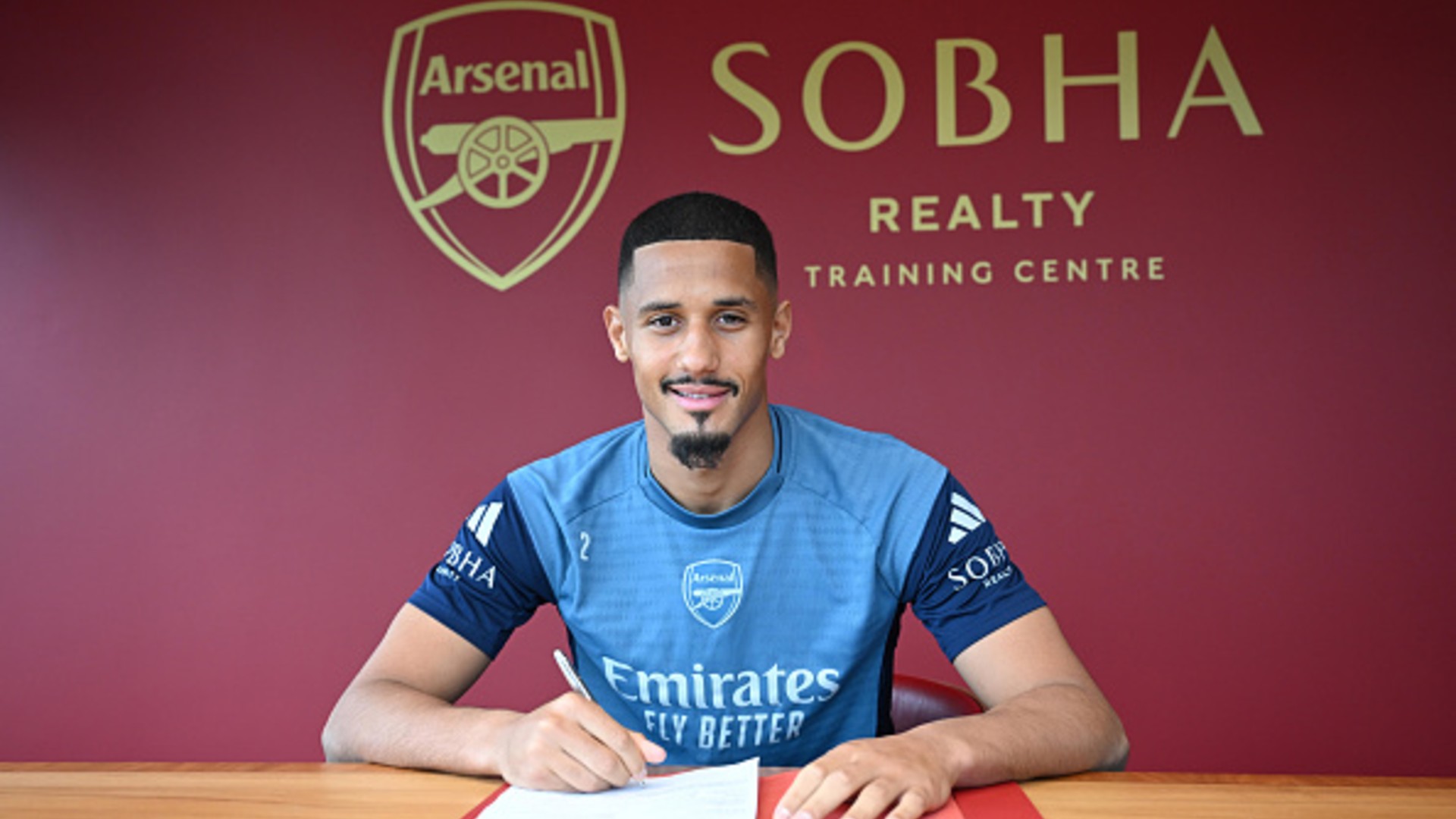 Saliba signs new Arsenal contract