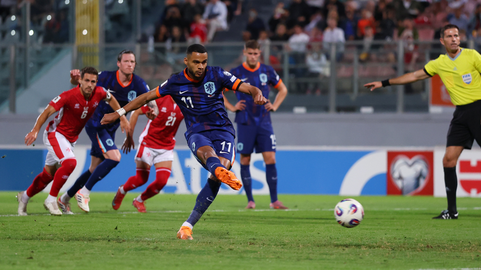 Report: Malta 0-4 Netherlands