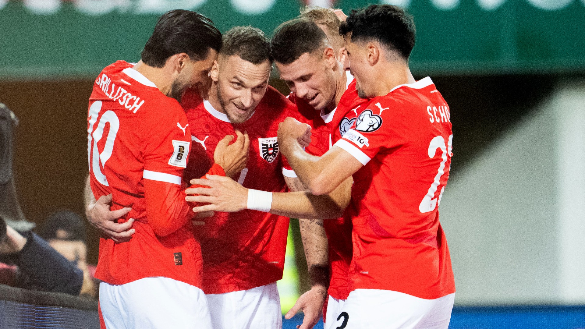 Austria thrash San Marino