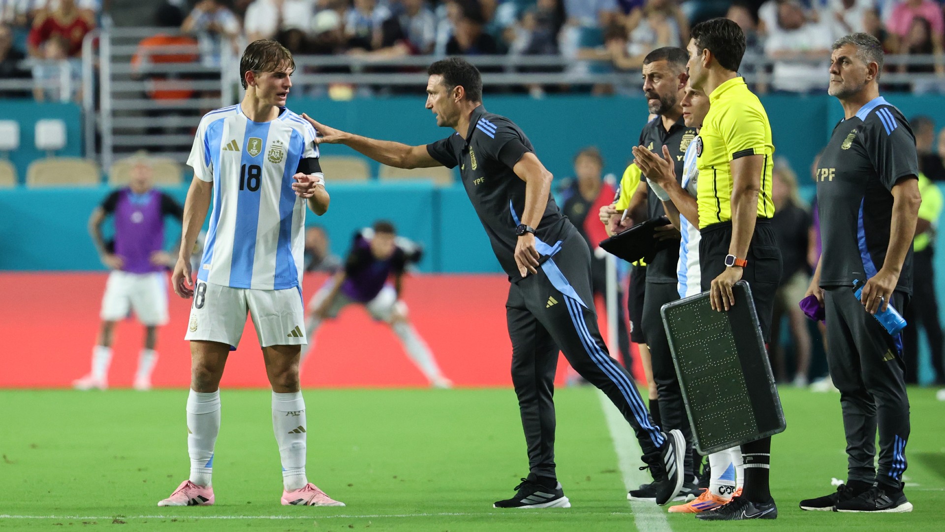 Scaloni to rotate Argentina lineup