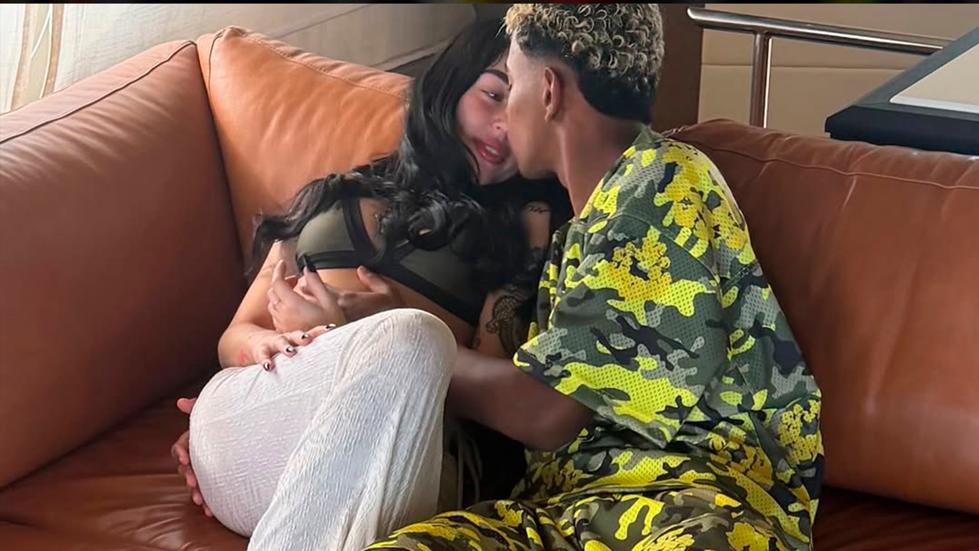 Lamine Yamal y Nicki Nicole