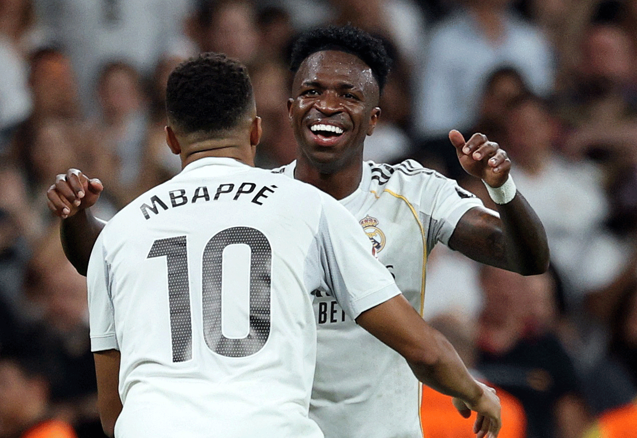 Kylian Mbappe And Vinicius Junior