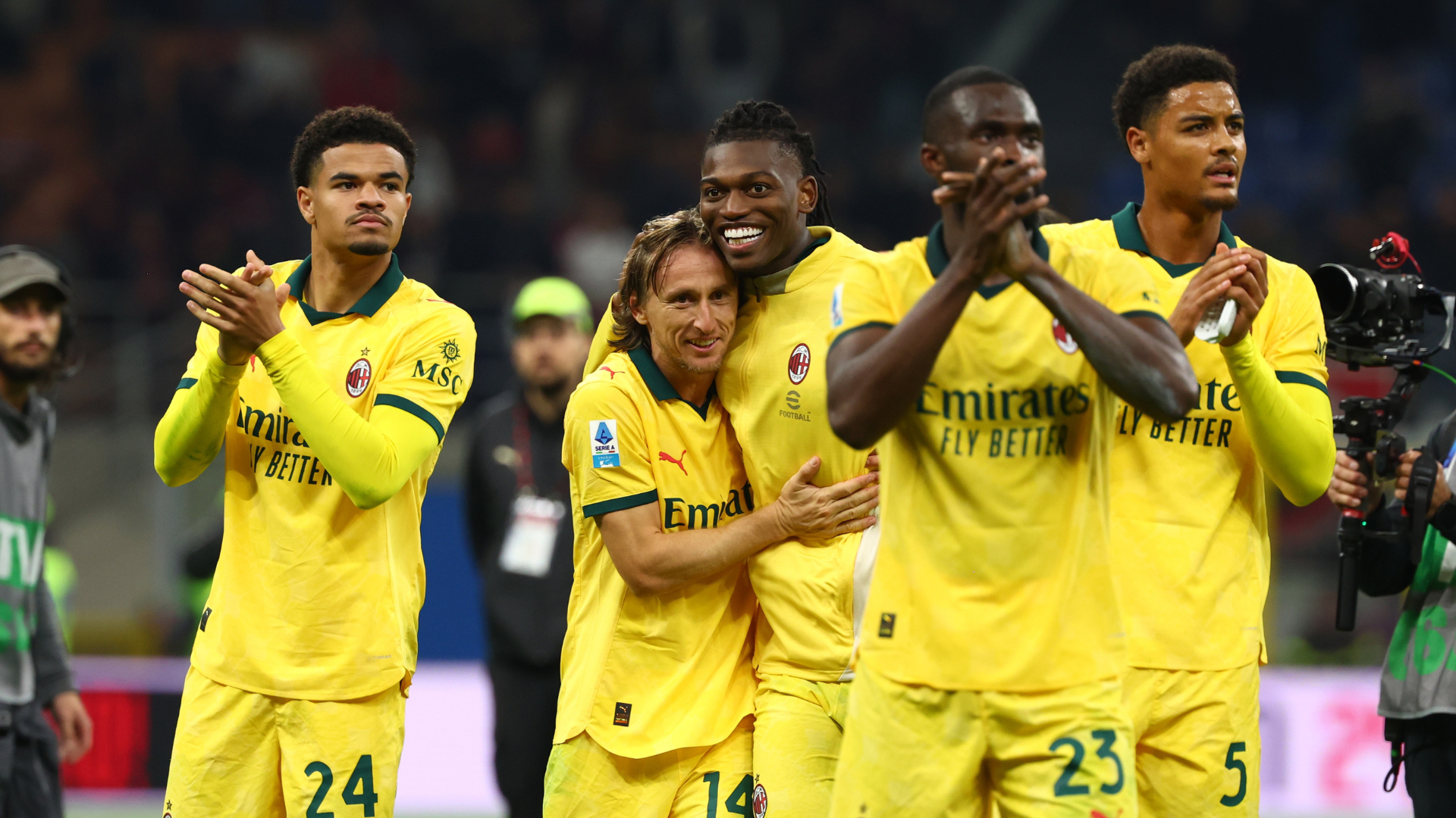 Modric lauds Milan hero Leao