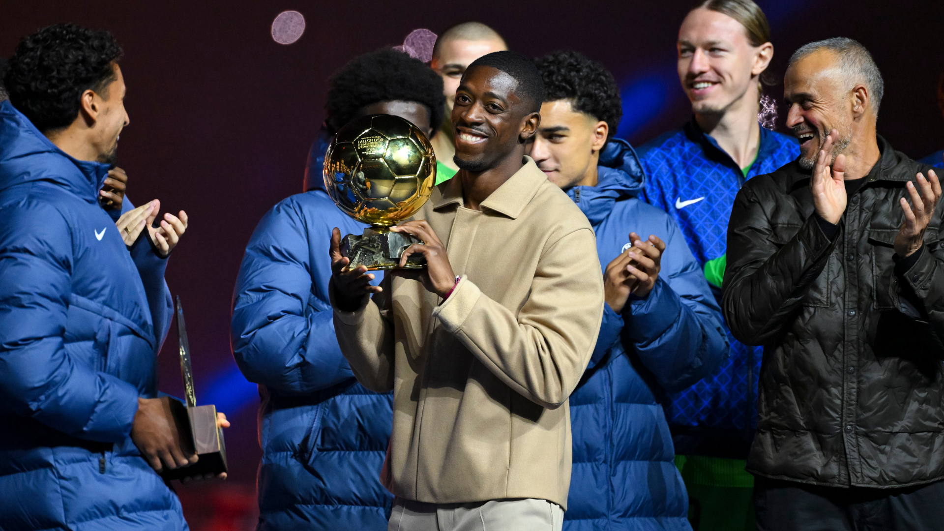 Dembele back in PSG squad
