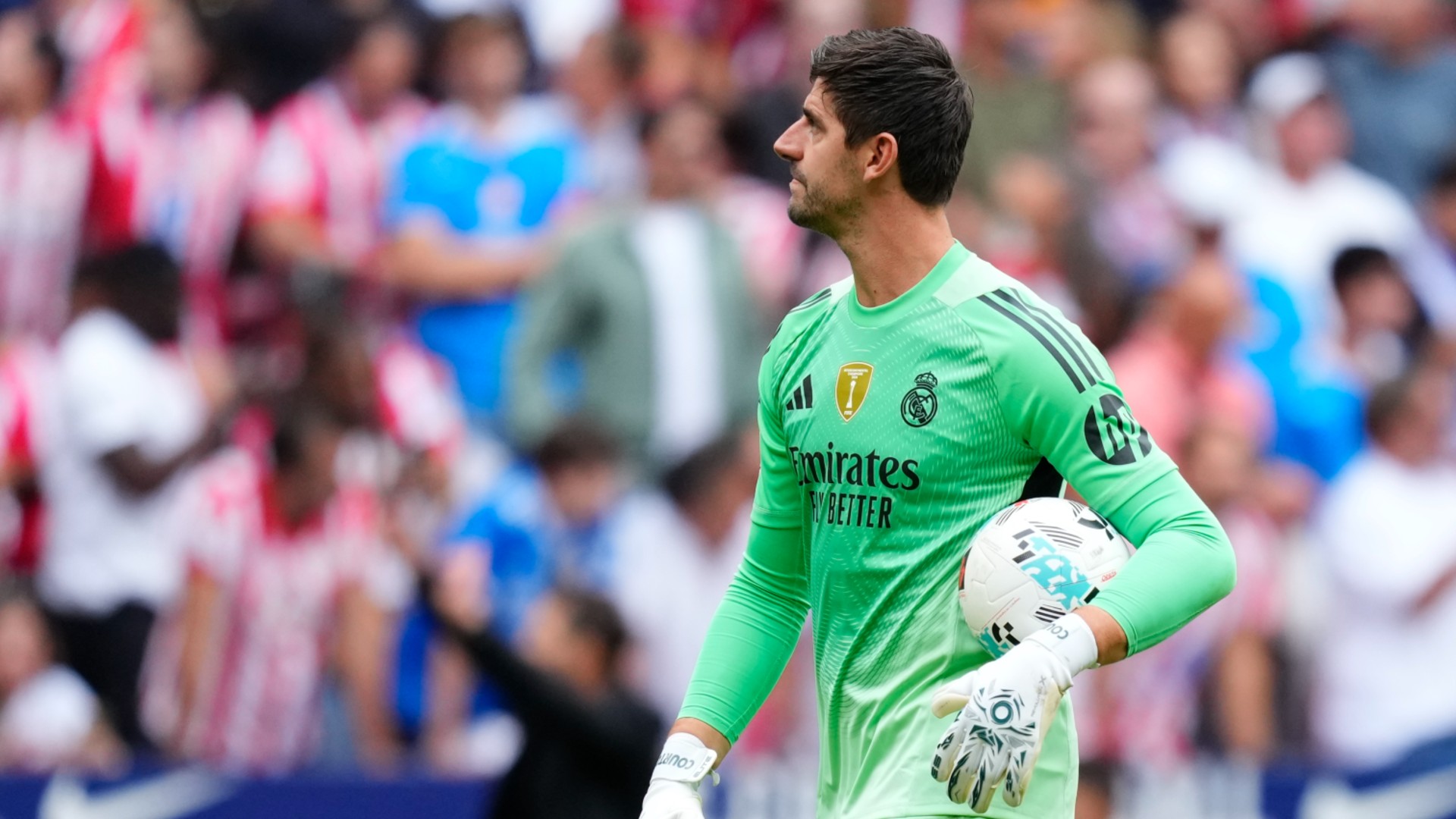 Courtois not looking past Juventus