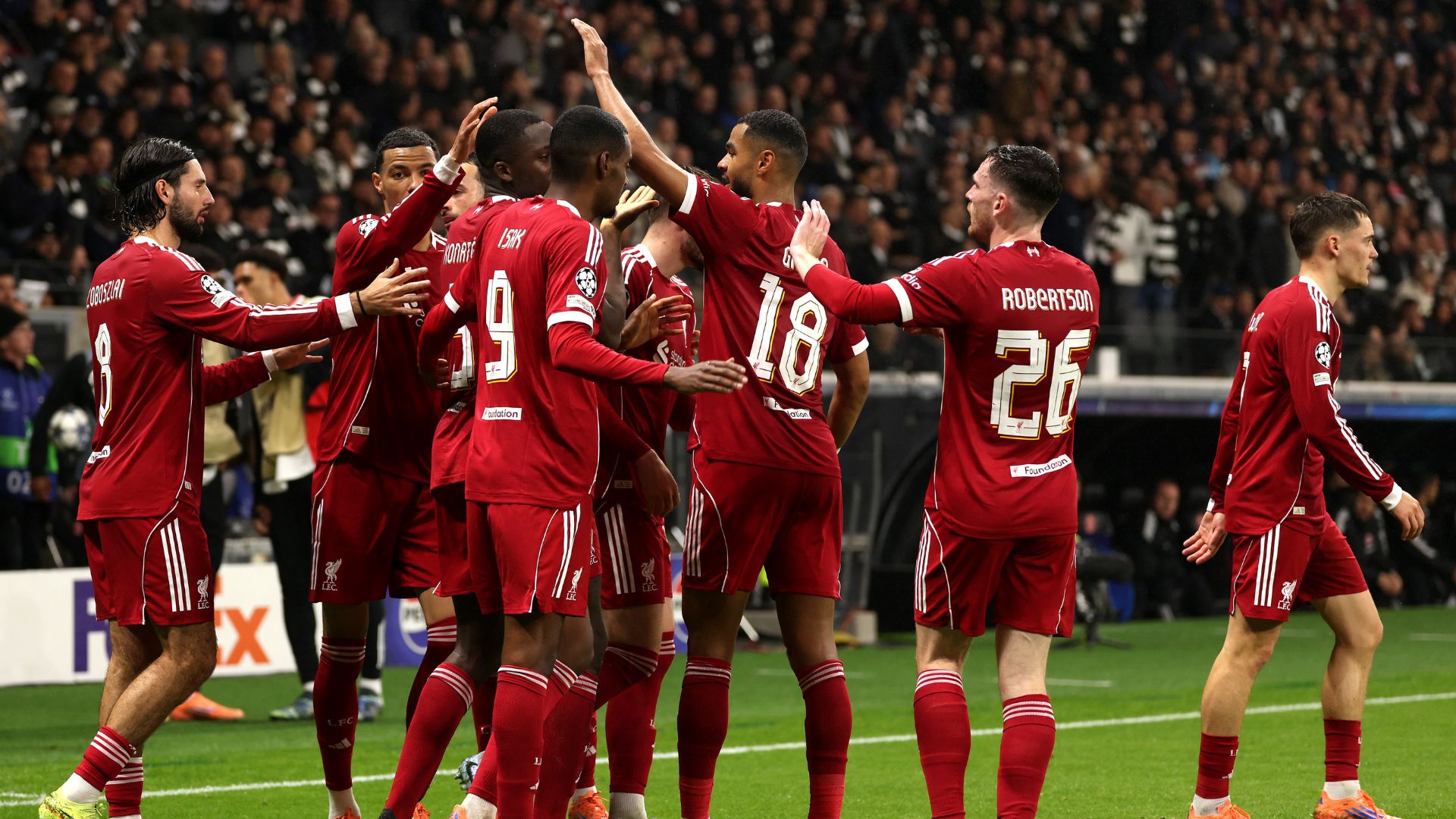 Report: Eintracht 1-5 Liverpool