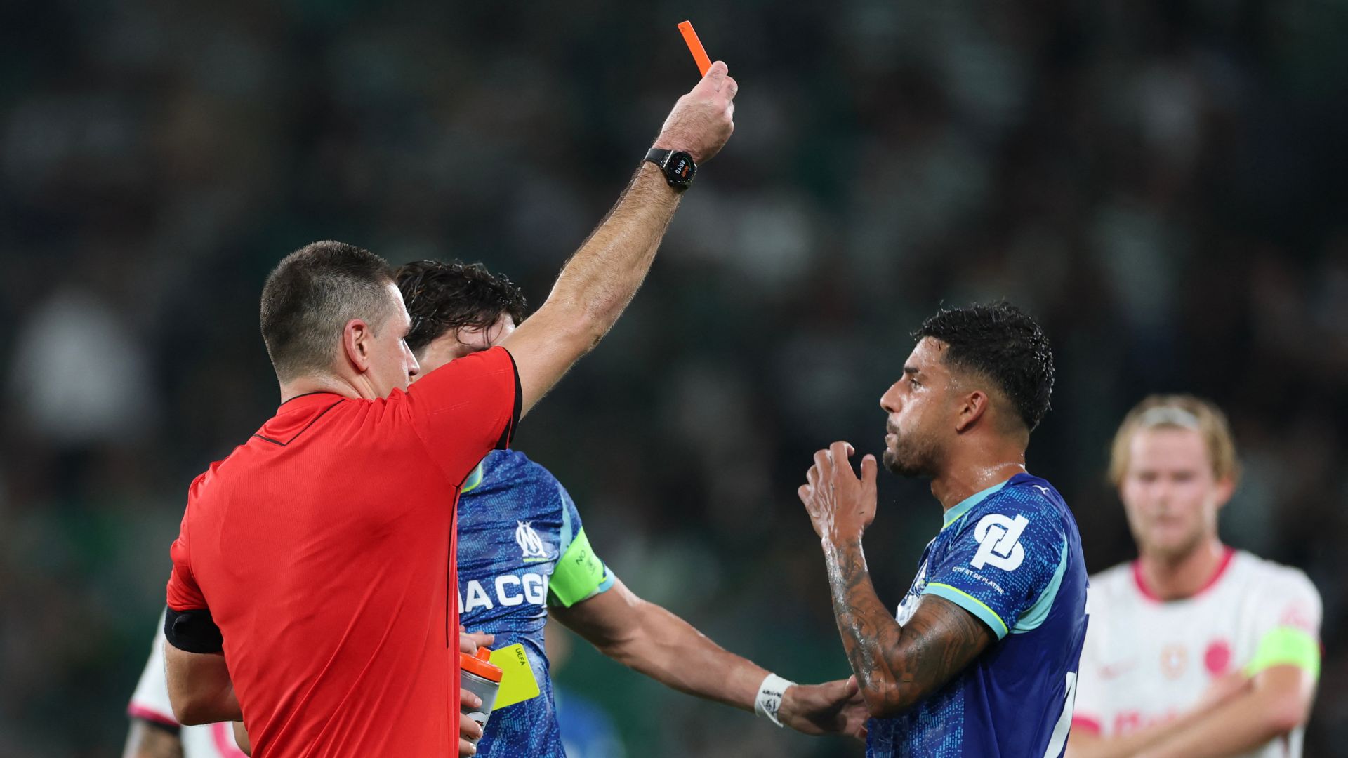 Emerson sees red as Marseille lose