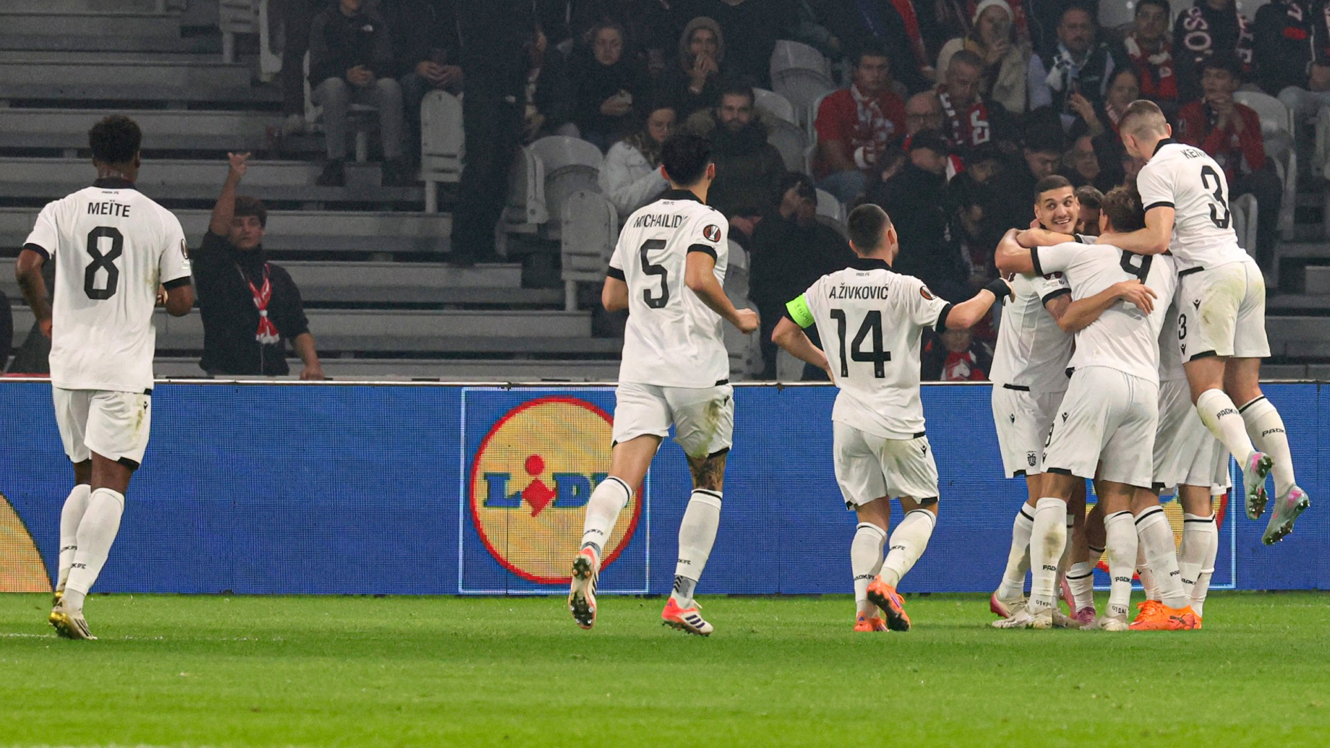 PAOK end Lille's winning UEL start