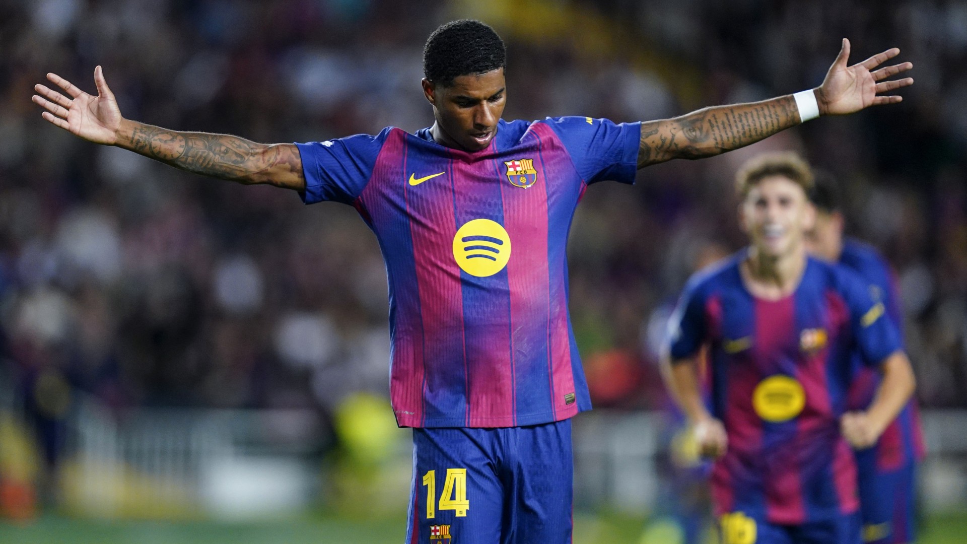 Rashford wants Barcelona stay