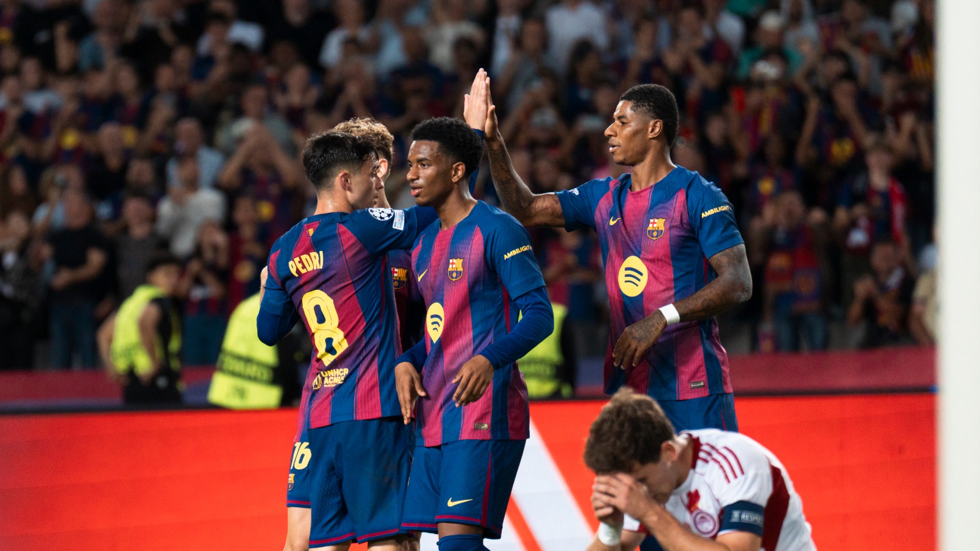 Rashford lauds Pedri influence