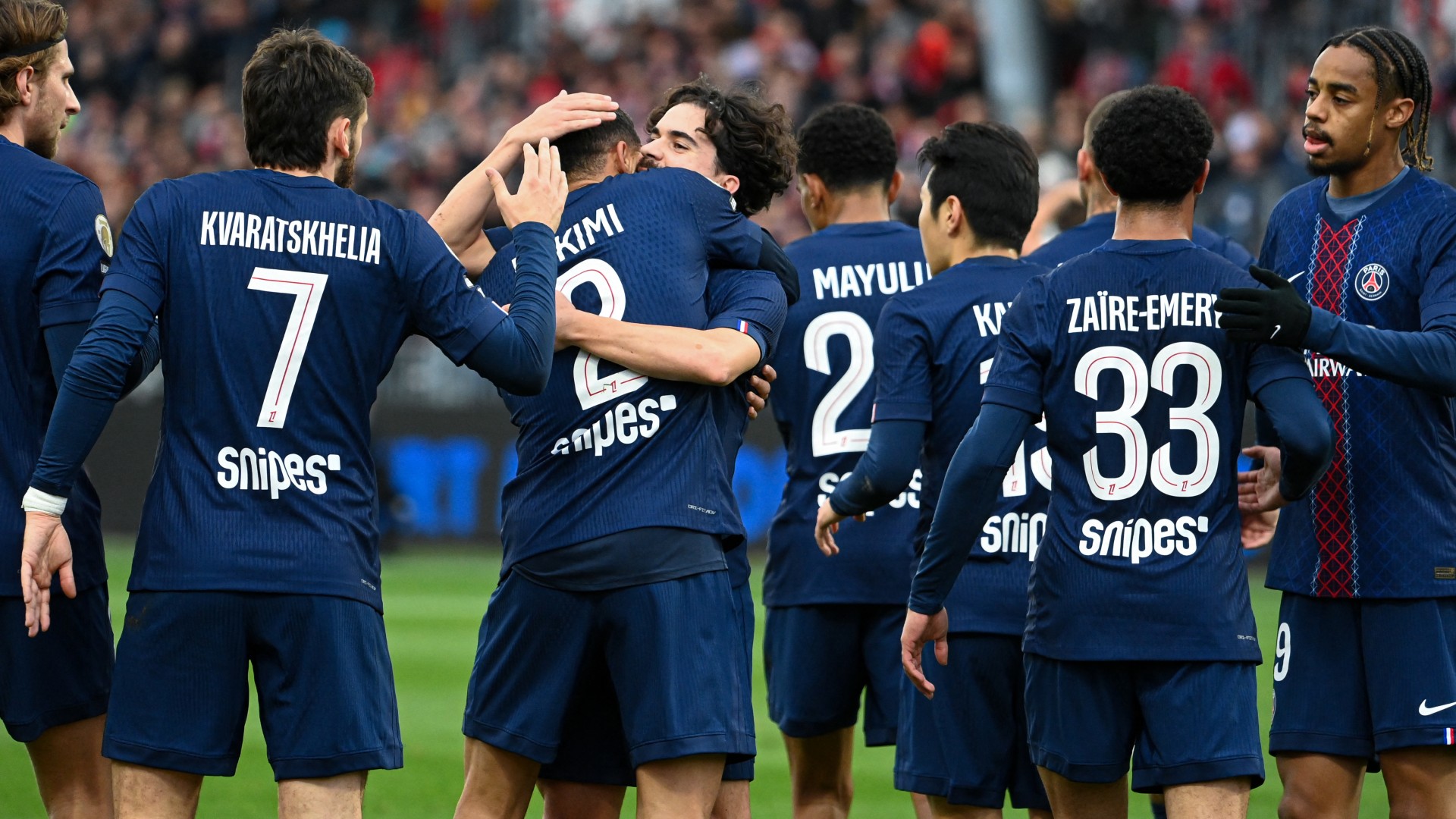 Report: Brest 0-3 PSG