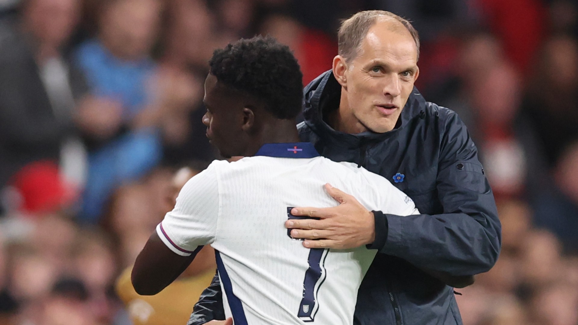 Saka enthused by Tuchel's England