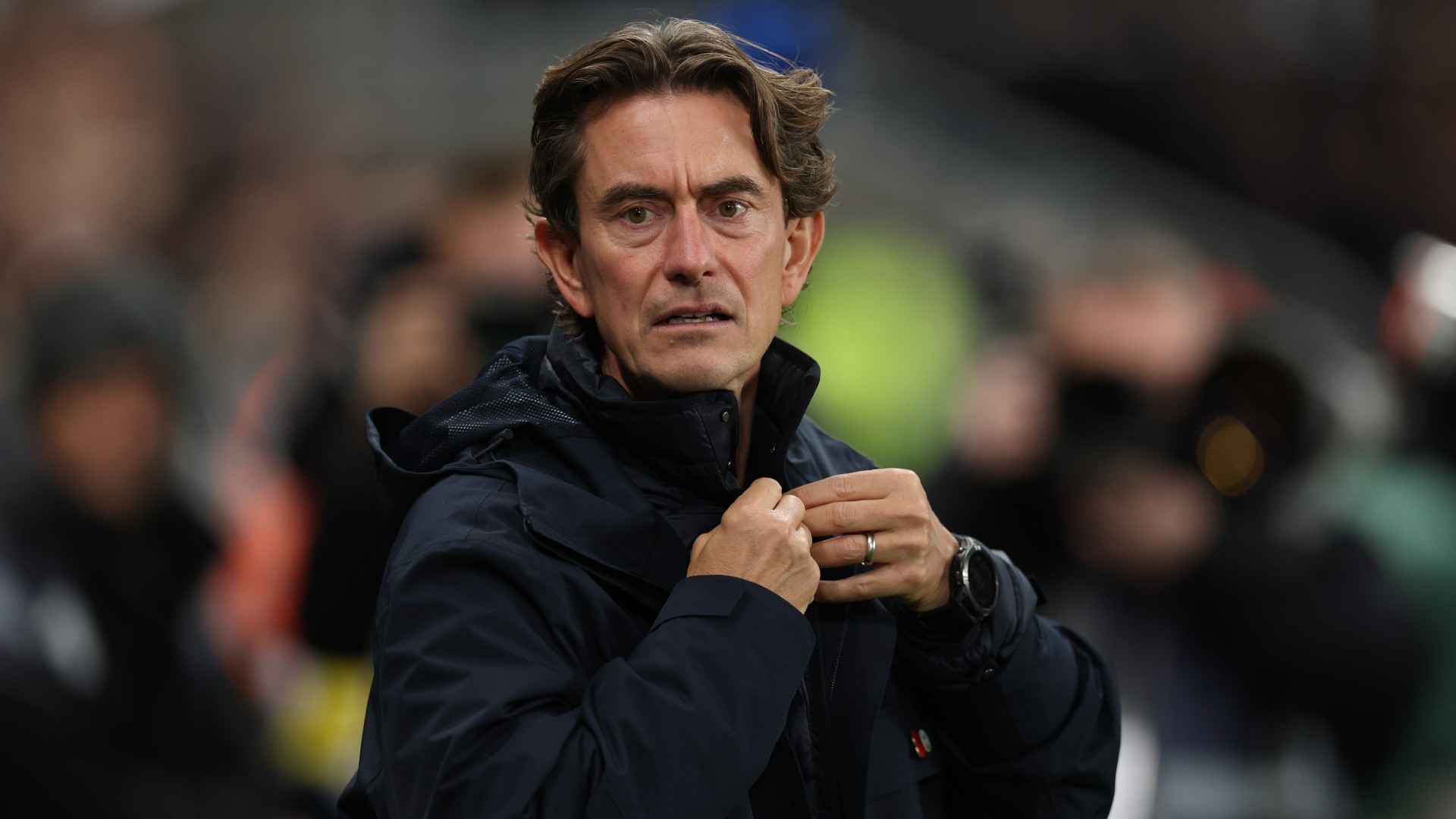 Frank criticises referee