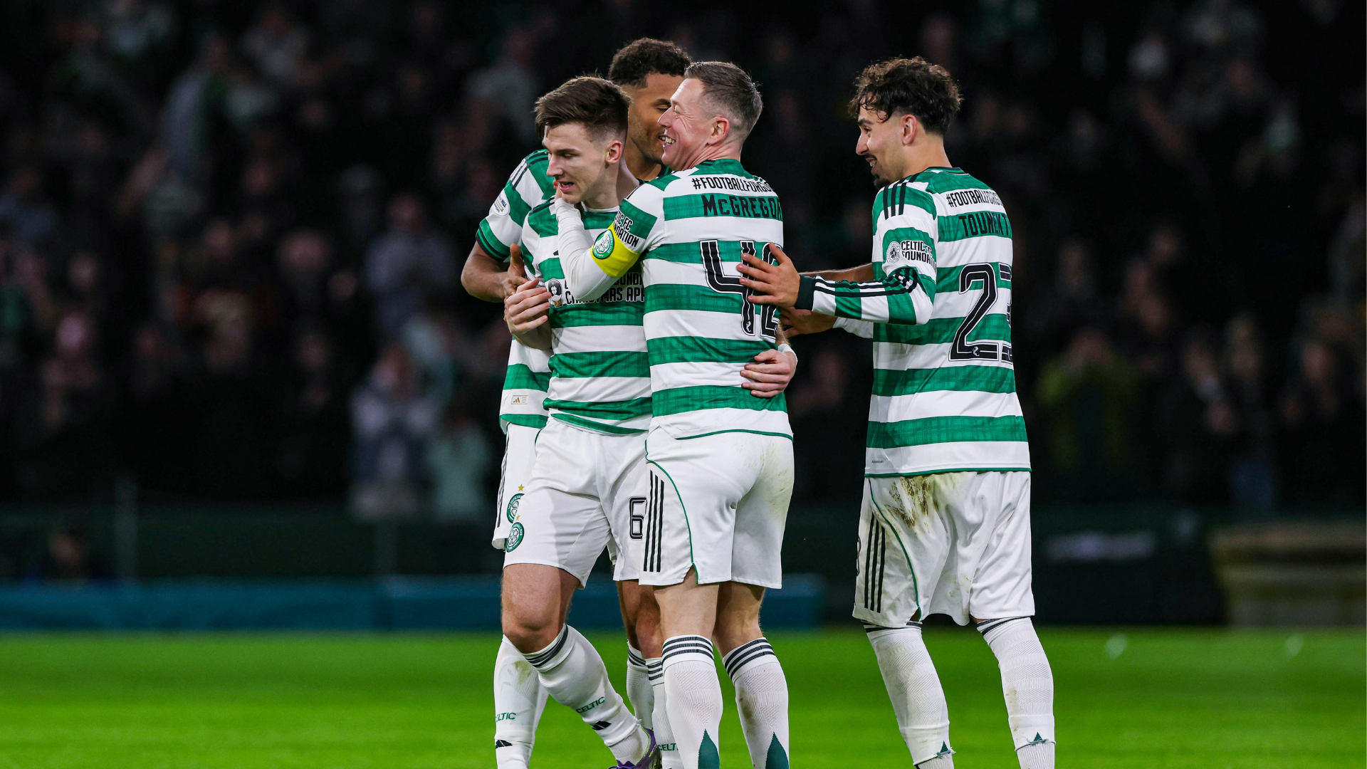 Celtic rout Killie, Hearts held