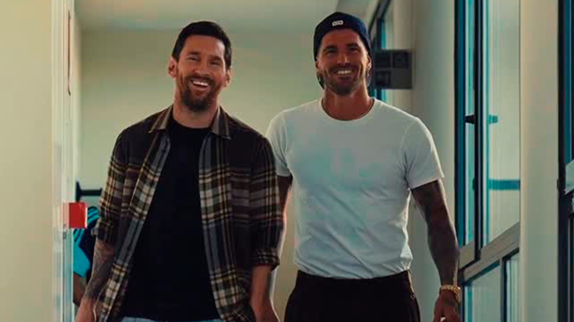 Lionel Messi y Rodrigo de Paul