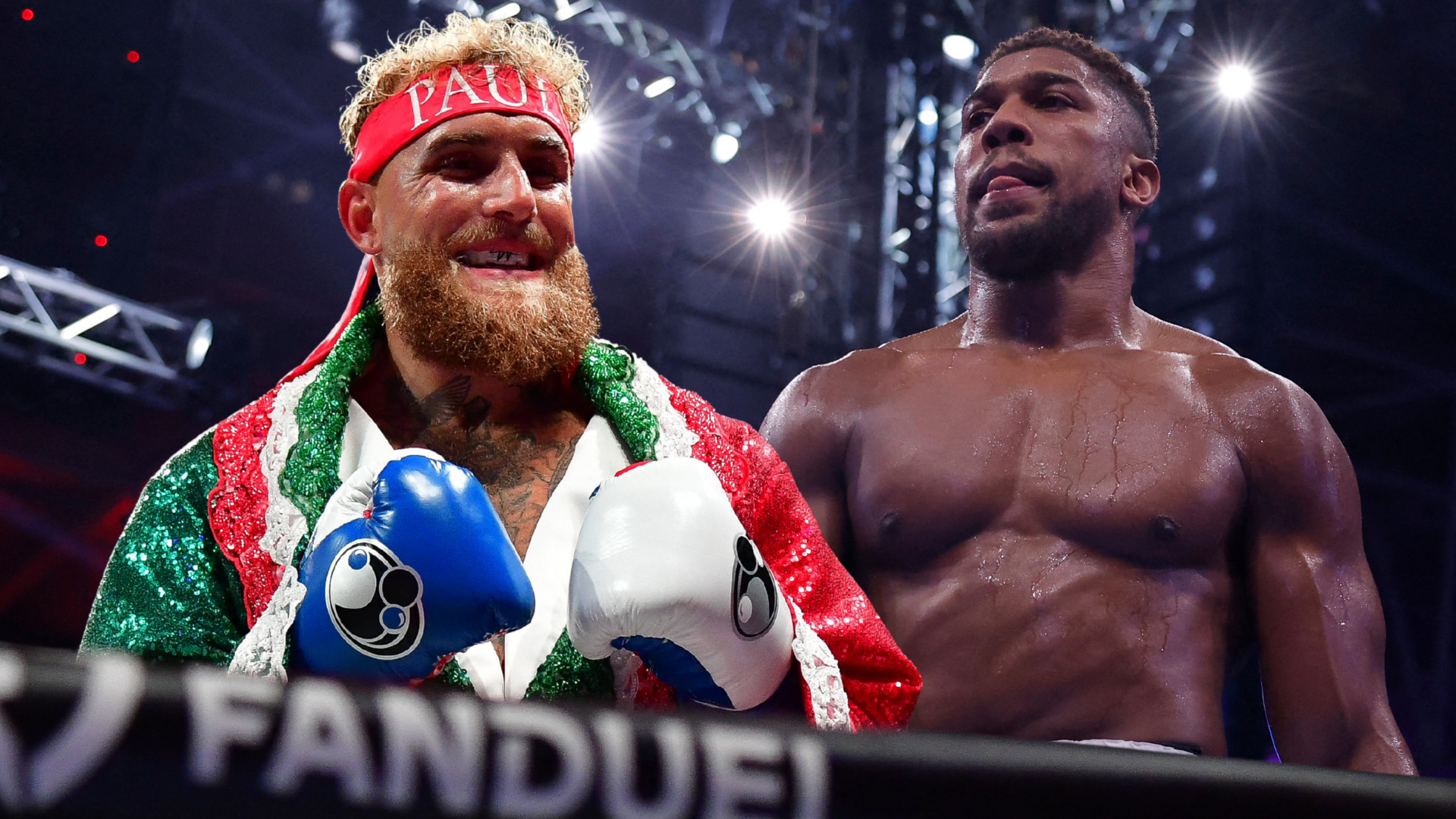 Jake Paul Anthony Joshua