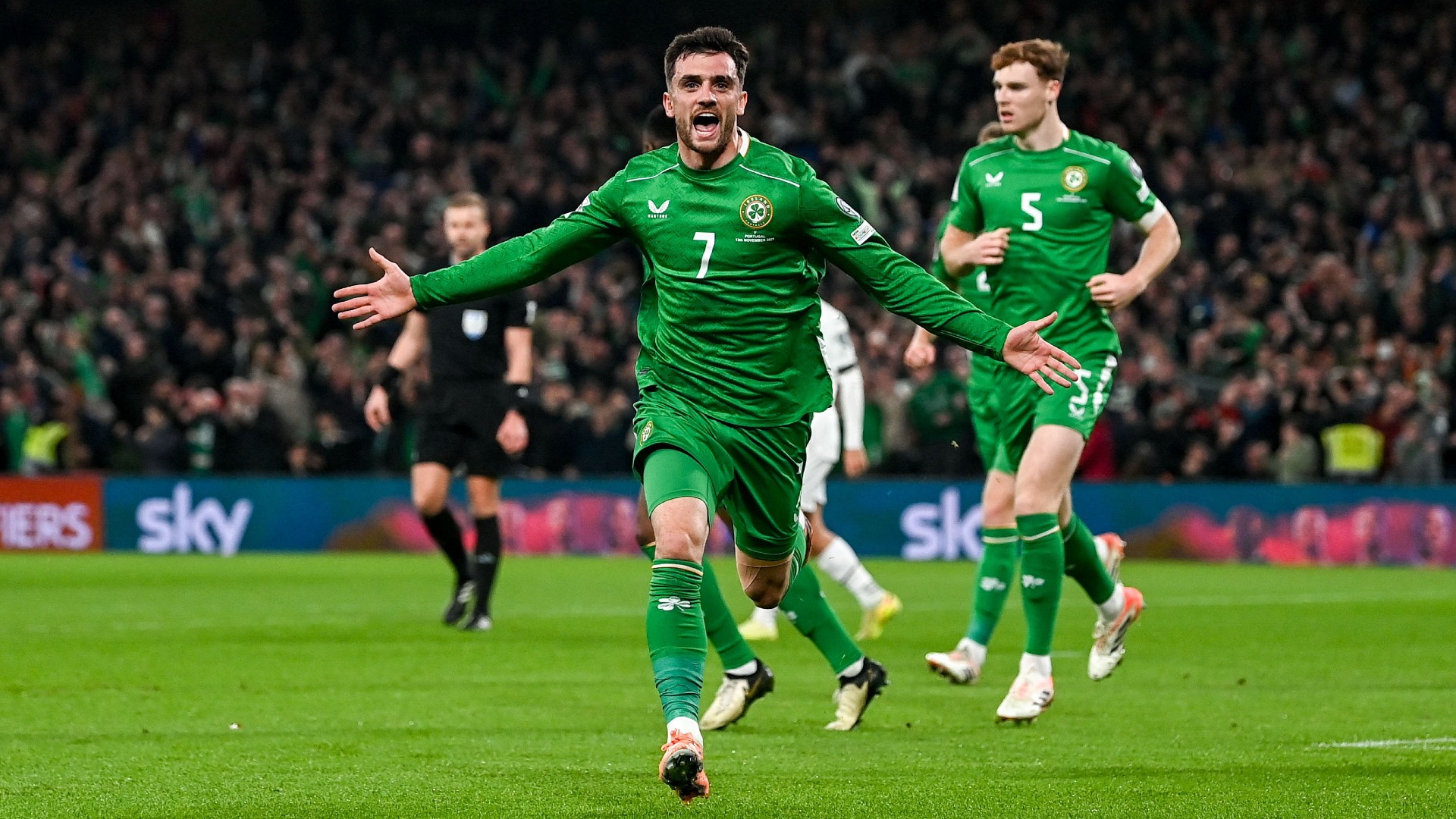 Report: Ireland 2-0 Portugal