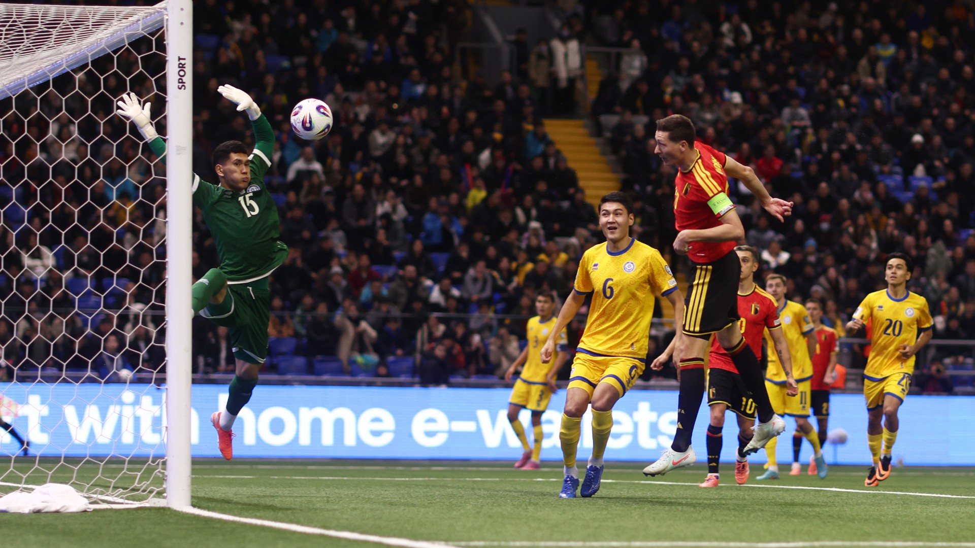 Report: Kazakhstan 1-1 Belgium