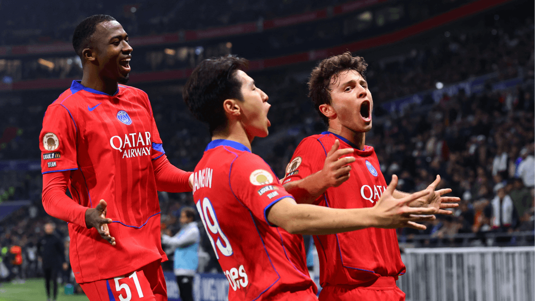 beIN SPORTS PSG vs Le Havre 라이브 페이지 비주얼