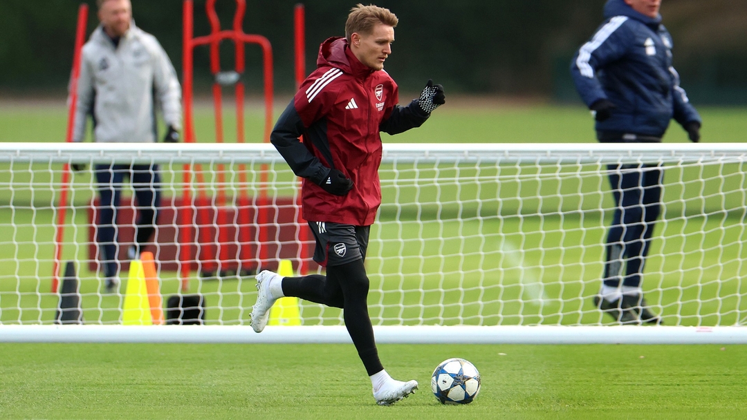 Arteta hopeful Arsenal captain Odegaard will return for Bayern