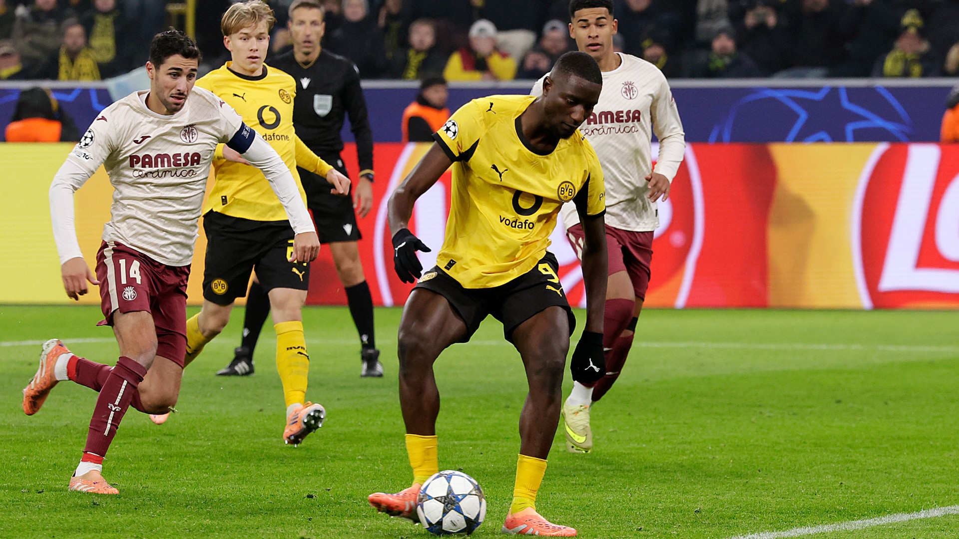 Report: Dortmund 4-0 Villarreal