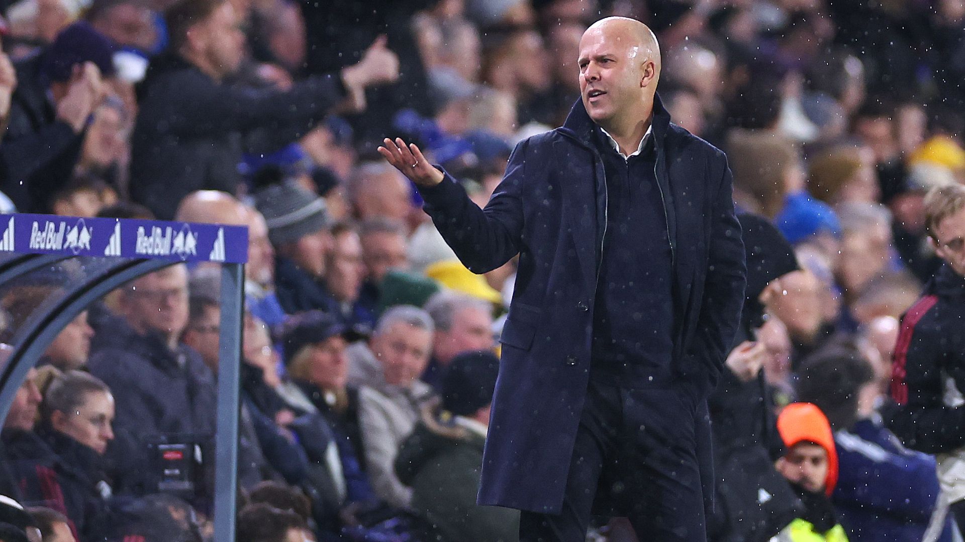 Slot rues Leeds' late equaliser