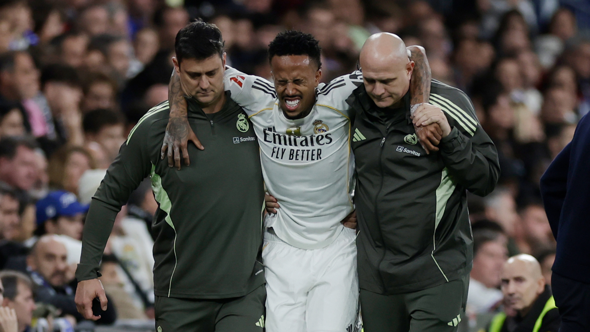 Militao facing four months out