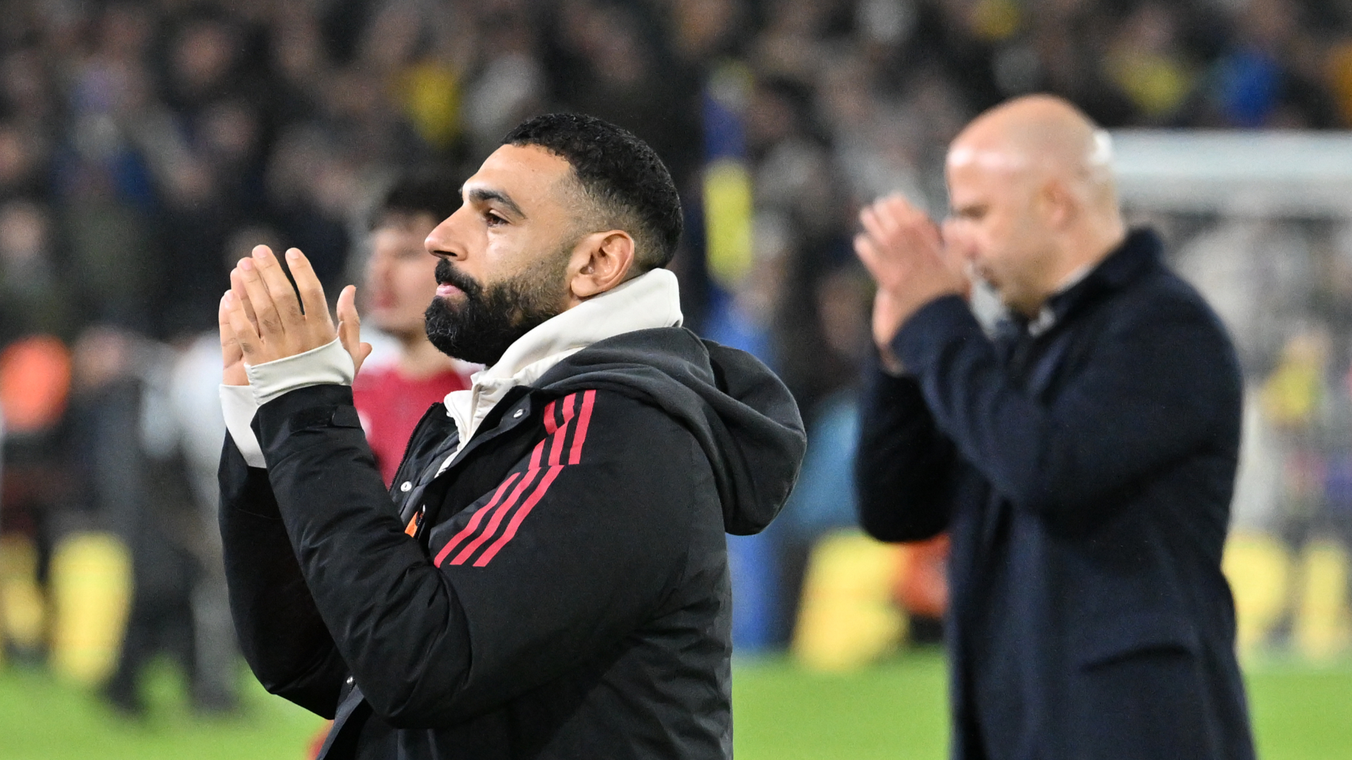 Slot coy on Salah future