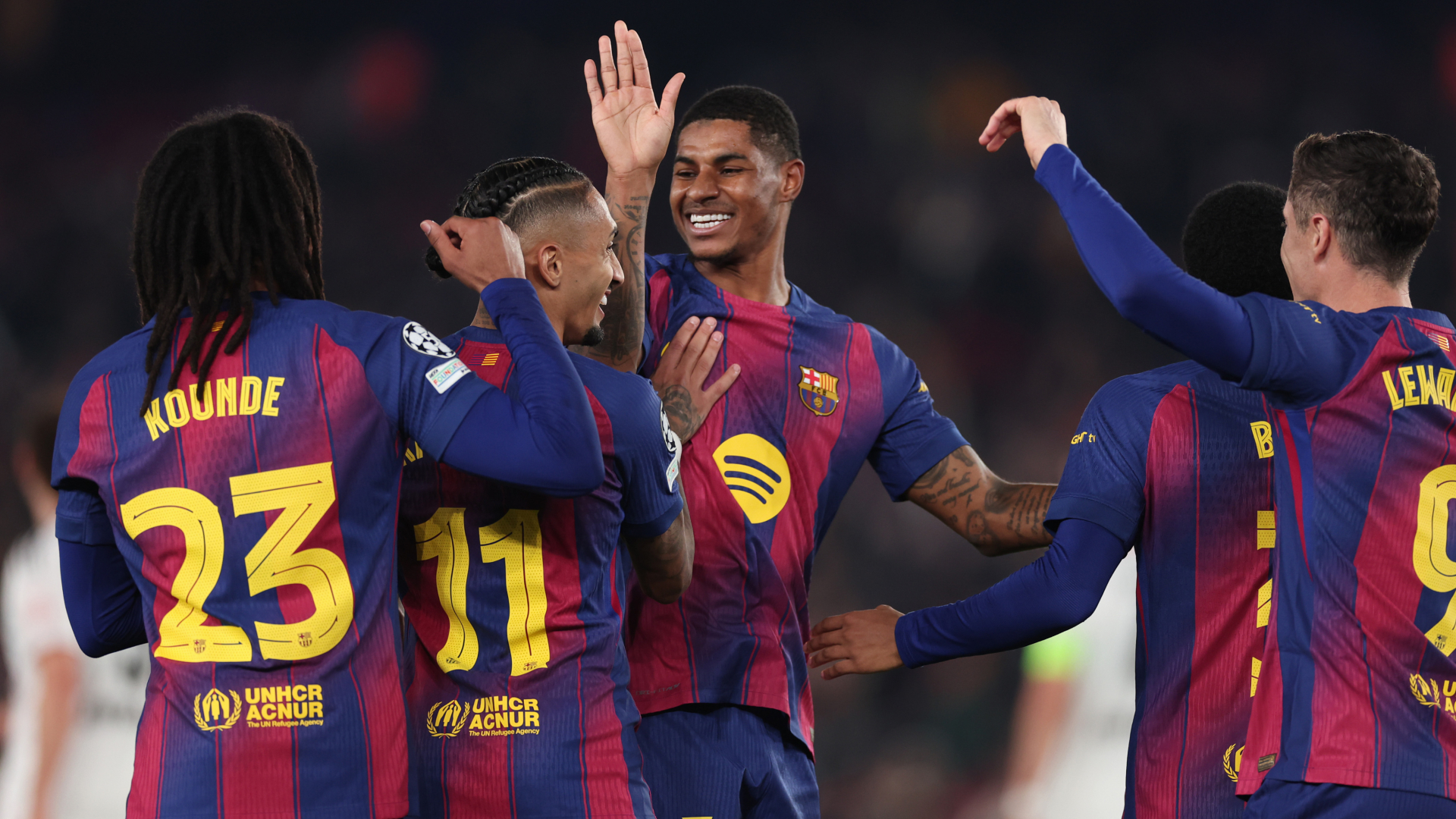 Rashford relishing Barca atmosphere