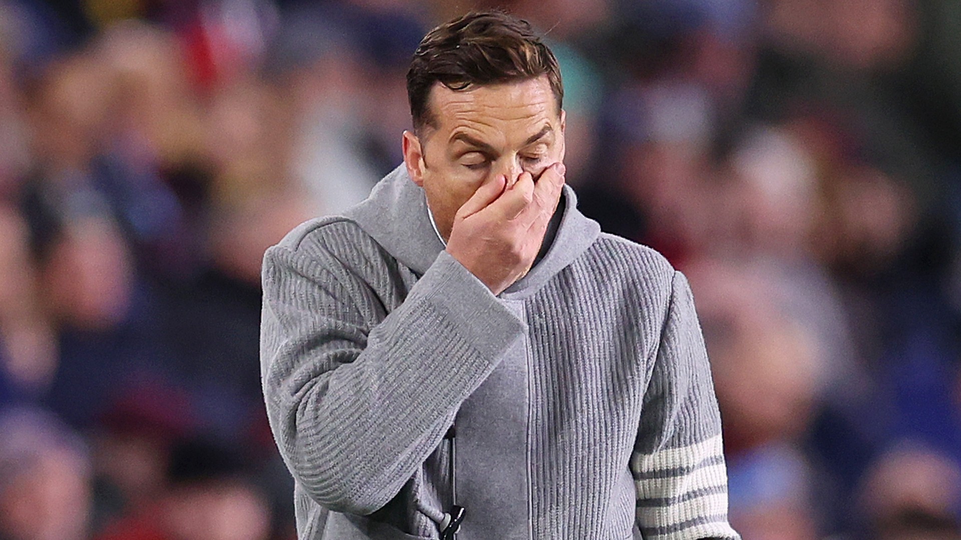 Parker dejected at Burnley defeat