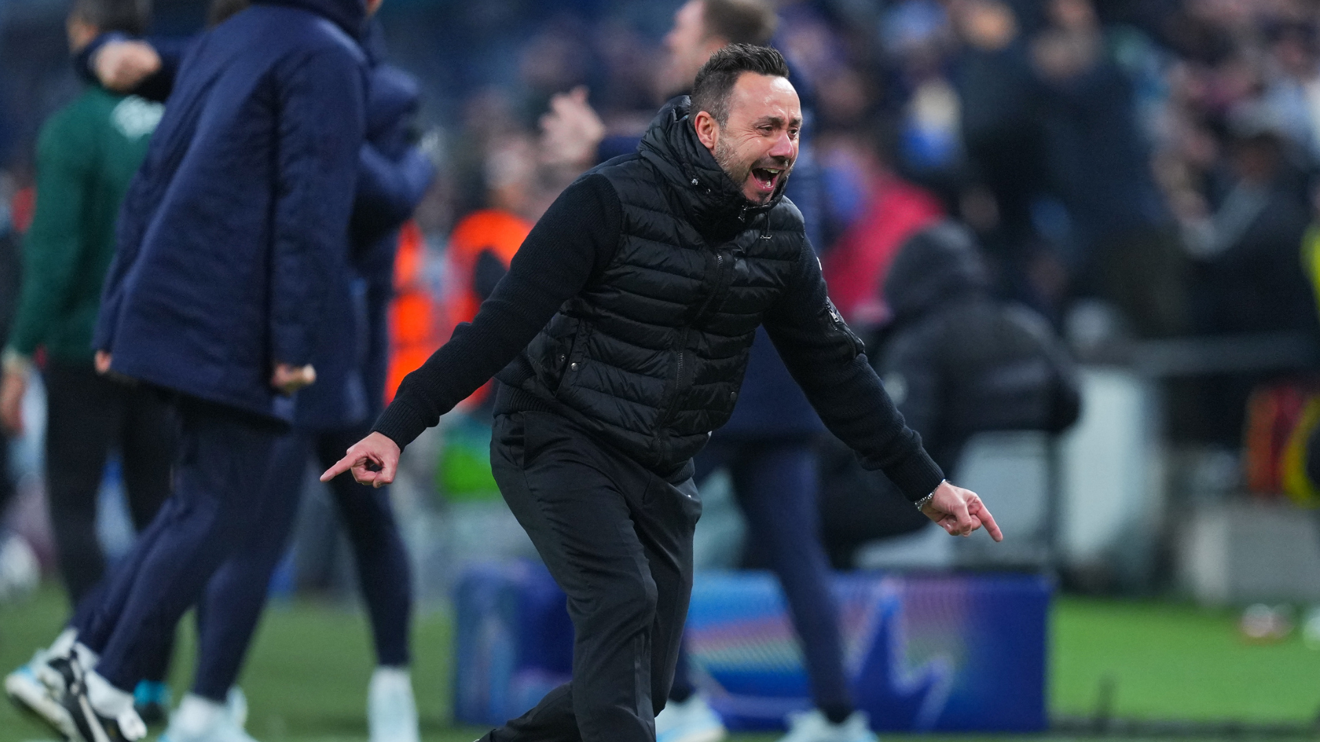 De Zerbi: I suffered a lot