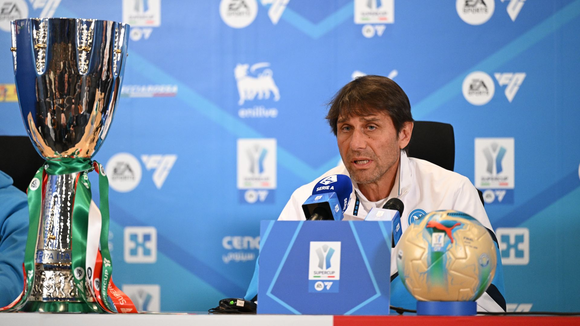 Conte rallies Napoli ahead of final