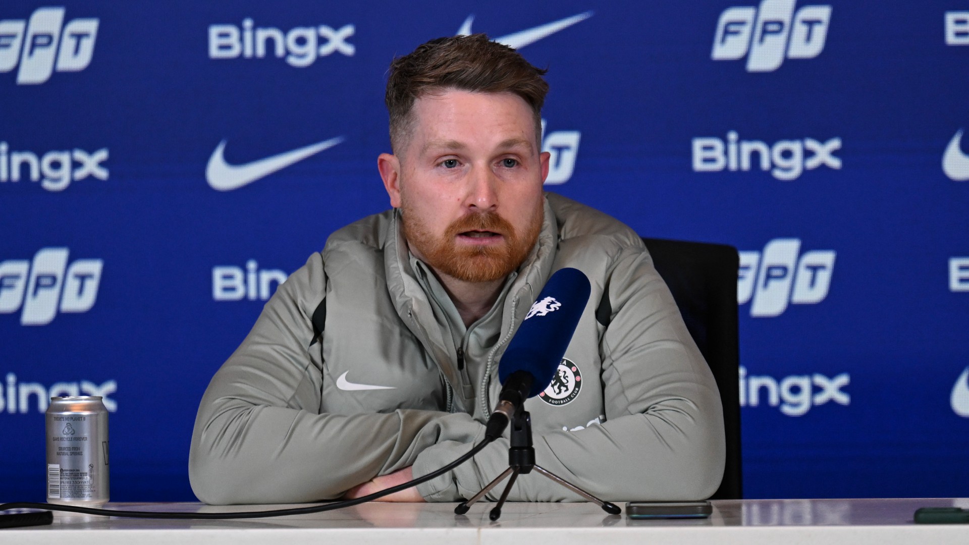 Chelsea U21 coach in charge vs City