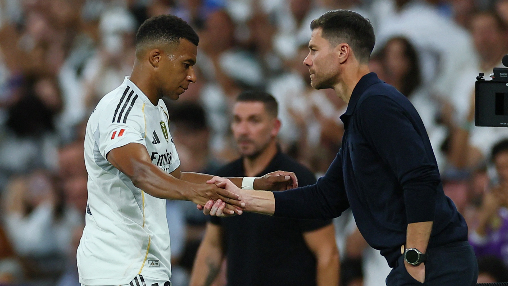 Kylian Mbappé y Xabi Alonso