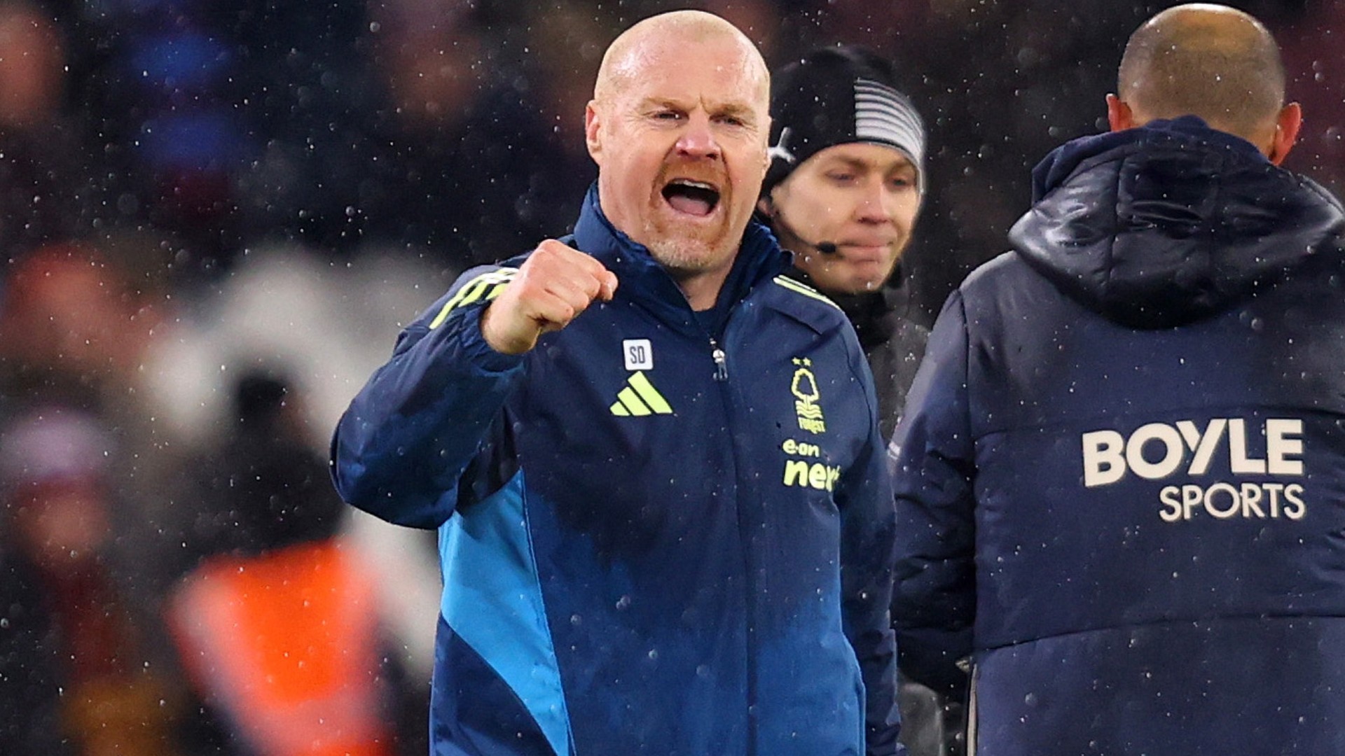 Dyche hails Forest mentality