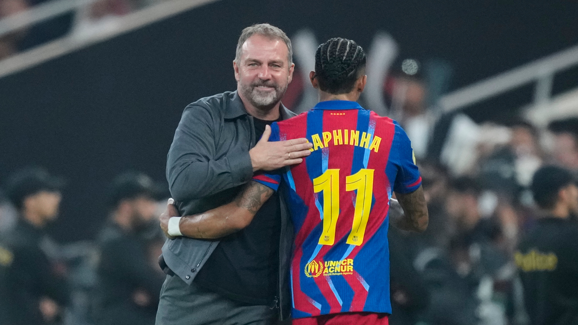 Flick lauds Supercopa hero Raphinha