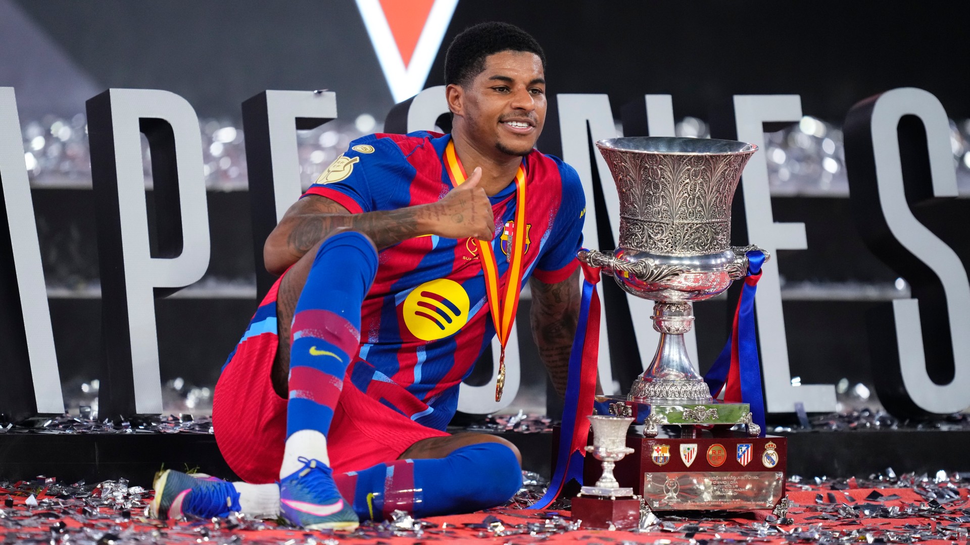 Rashford wants more Barca trophies