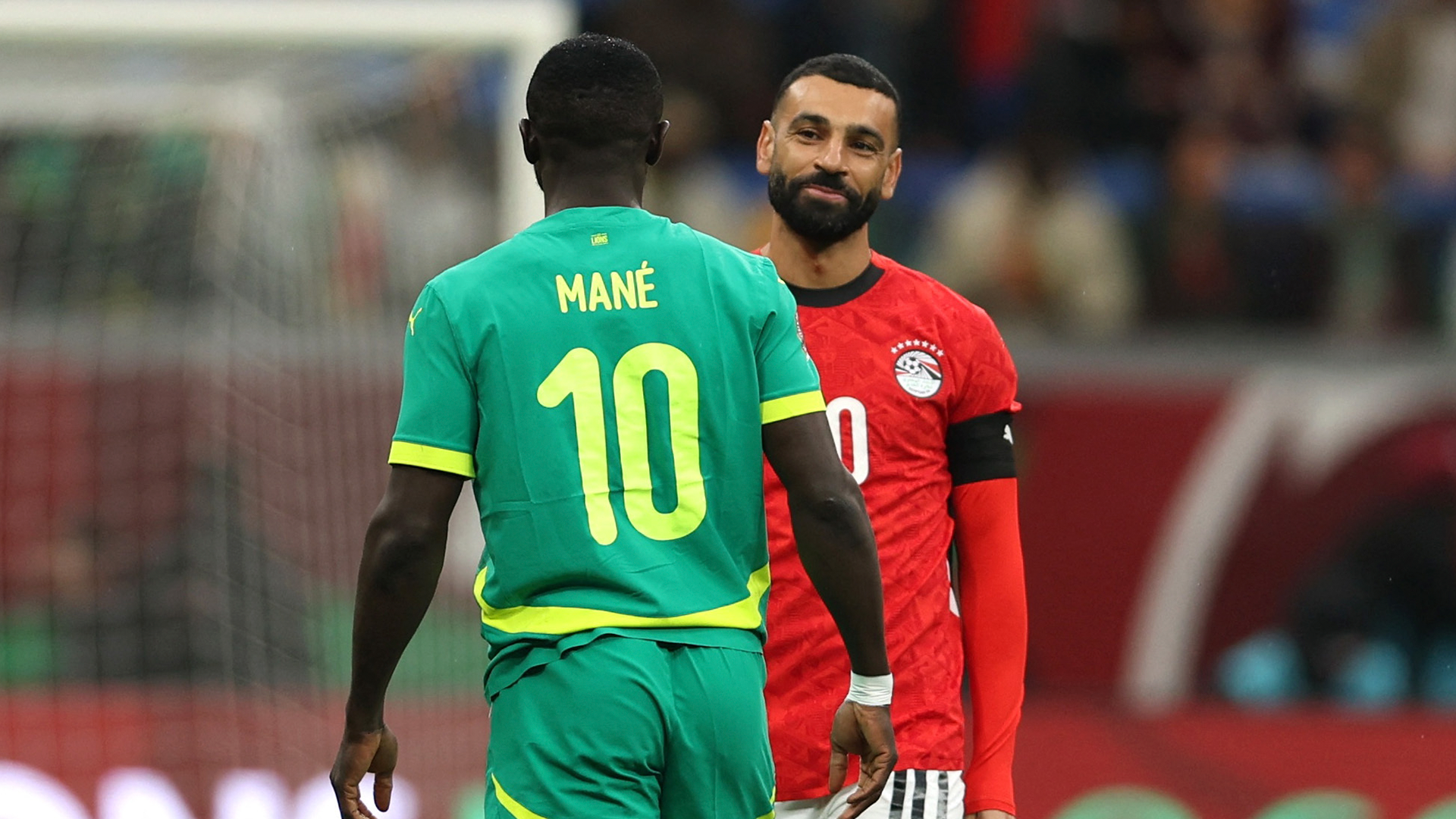 Sadio Mané y Mohamed Salah