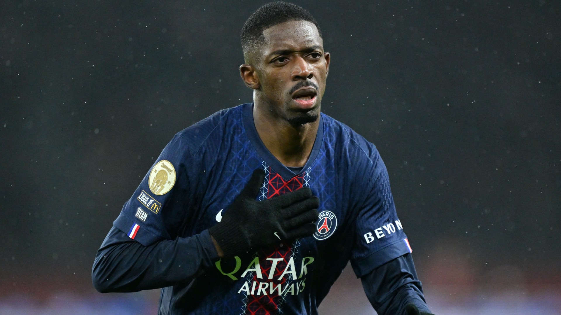 Luis Enrique lauds Dembele goals