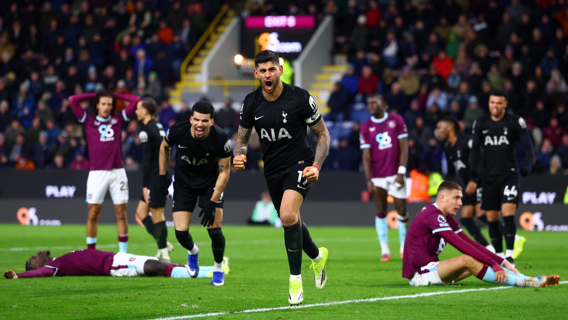 Report: Burnley 2-2 Tottenham