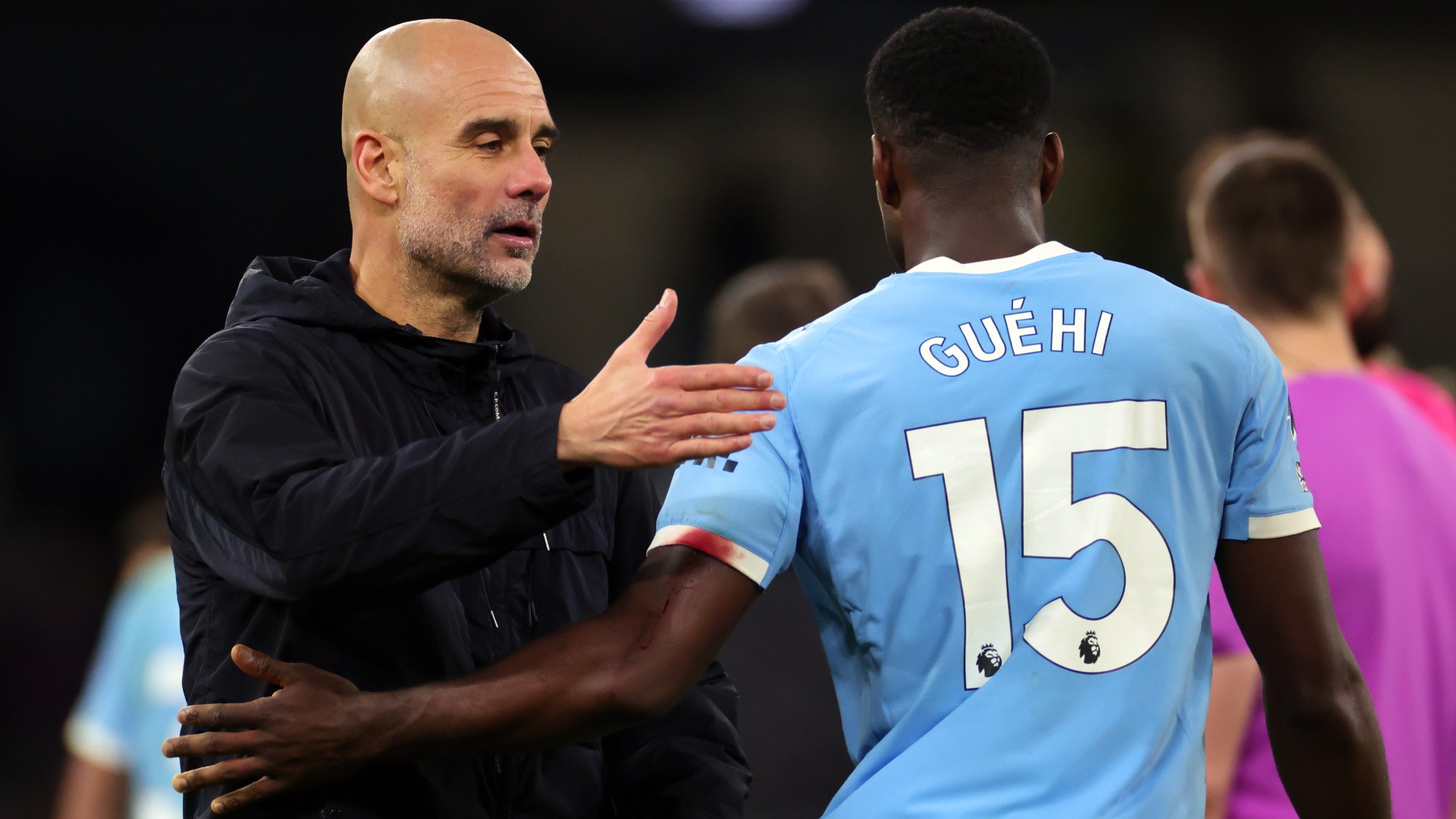 Guardiola praises 'demanding' Guehi