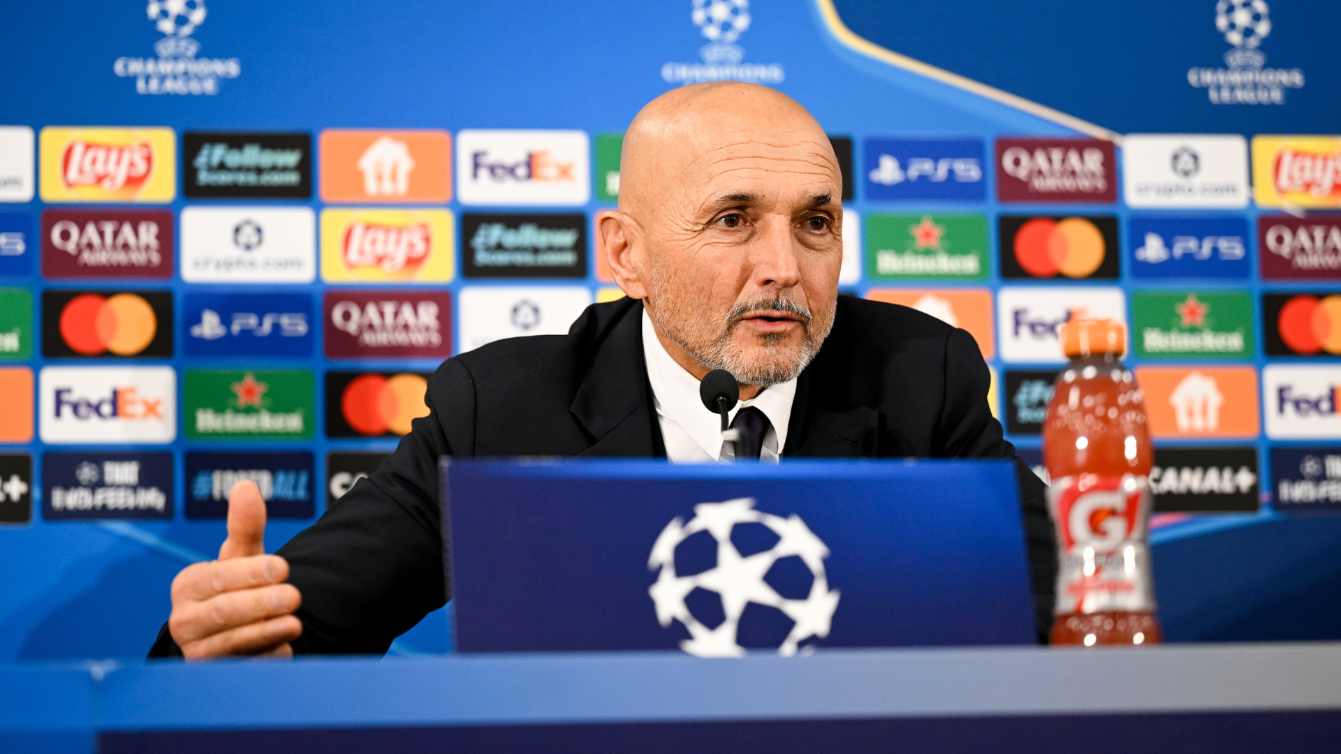Spalletti: Juve not under pressure