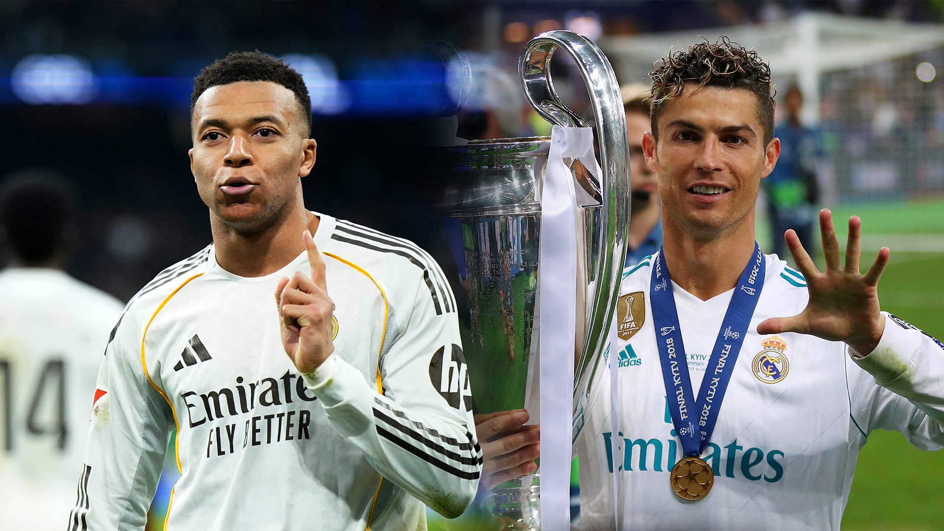 Mbappé, Cristiano Ronaldo