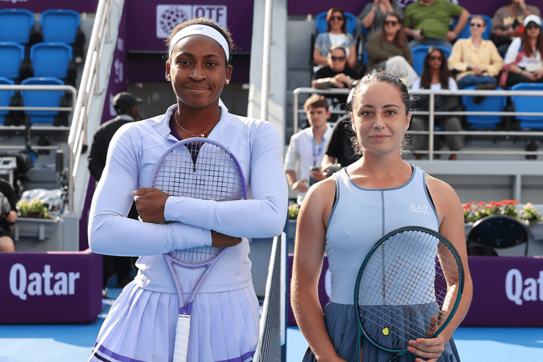 كوتشياريتو تقصي كوكو غوف من بطولة قطر توتال إنرجيز المفتوحة