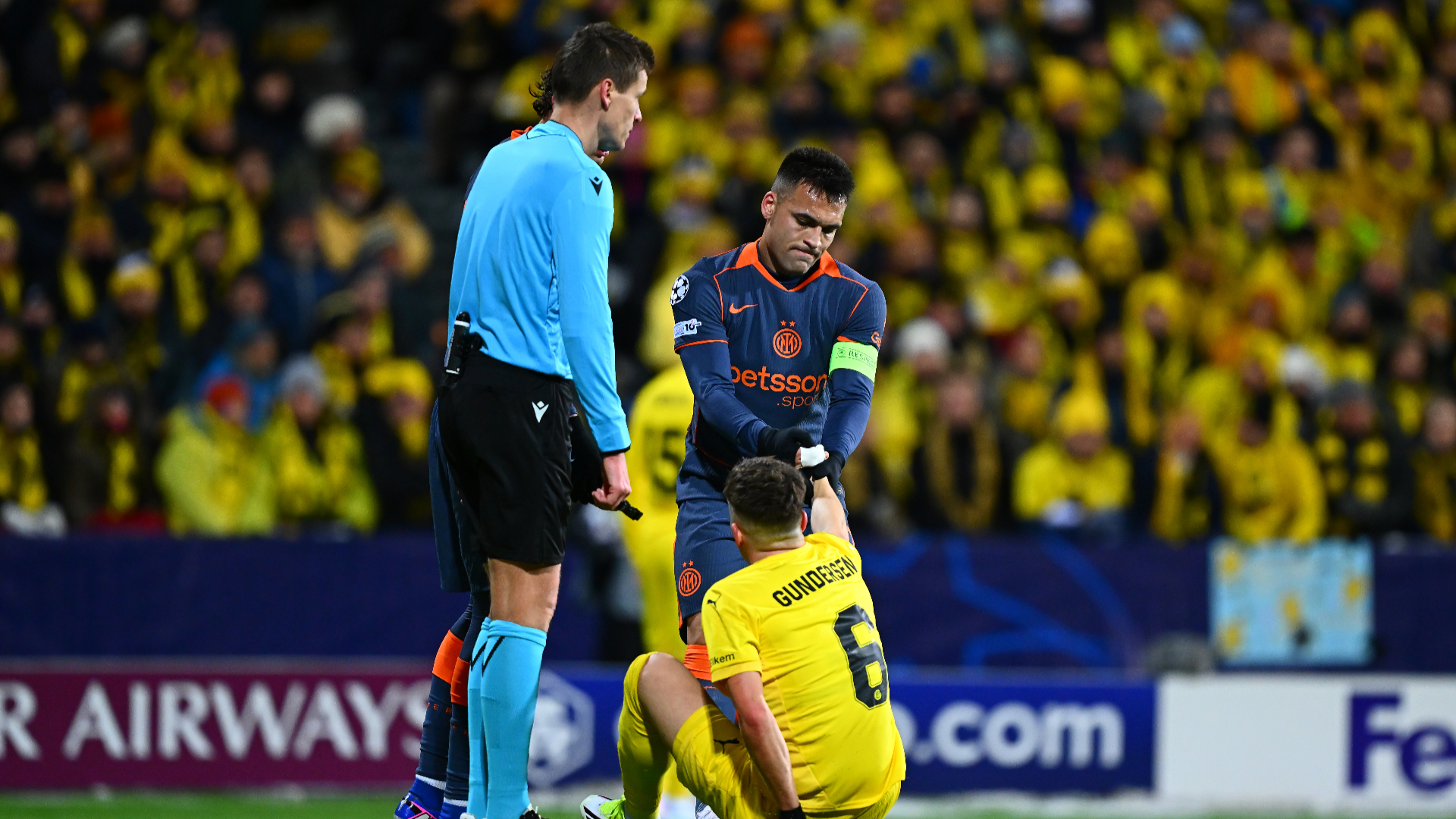 Inter concerned by Martinez knock